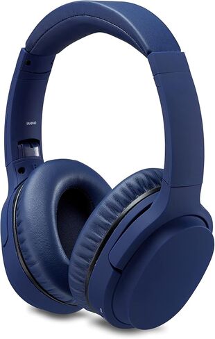 iLive Active Noise Cancellation Bluetooth Headphones, Adjustable Headband, includes 3.5mm Audio Cable, Black (IAHN40B) in Saudi Arabia