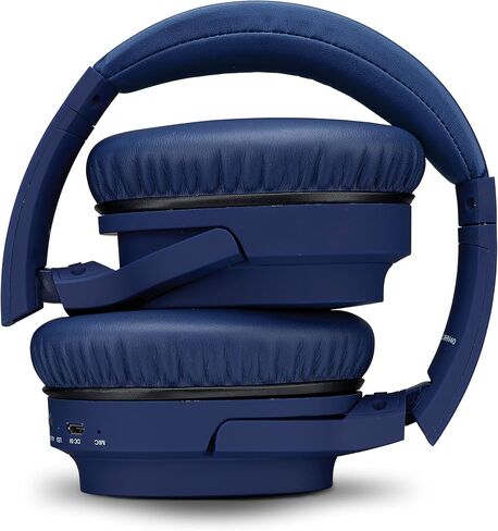 iLive Active Noise Cancellation Bluetooth Headphones, Adjustable Headband, includes 3.5mm Audio Cable, Black (IAHN40B) in Saudi Arabia