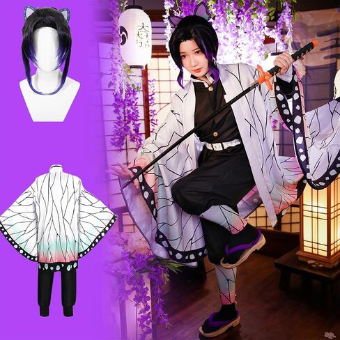 زي Cosplay Costume Anime Costume Kimono Hallowee Cloak Robe Sword Slippers in Saudi Arabia