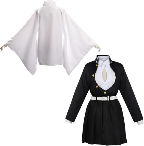 Cosplay Costume Anime Costume Kimono Hallowee Cloak Robe Sword Slippers Wig Set in Saudi Arabia