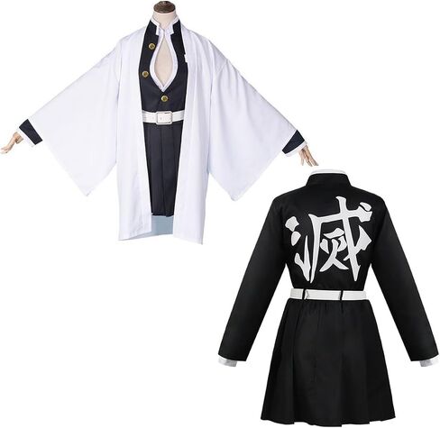 Cosplay Costume Anime Costume Kimono Hallowee Cloak Robe Sword Slippers Wig Set in Saudi Arabia