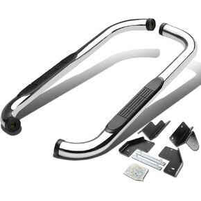 سلالة السيارات 3 "لوحات تشغيل لعام 1999-2016 Ford F-250 350 450 550 Super Duty CAB العادية ، قضبان NERF من الفولاذ المقاوم للصدأ ، خطوات جانبية غير قابلة للانزلاق. in Kuwait