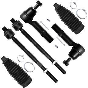 Scitoo 6PCS التعليق الأمامي مجموعة ROD INNER INNER INNER W/BOOT للفصل 2008-2017 لبويك جيب 2009-2017 ل CHEVY TRAVERS in Kuwait