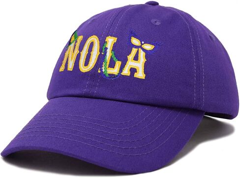 New Orleans NOLA Hat Womens Embroidered Baseball Cap in Kuwait