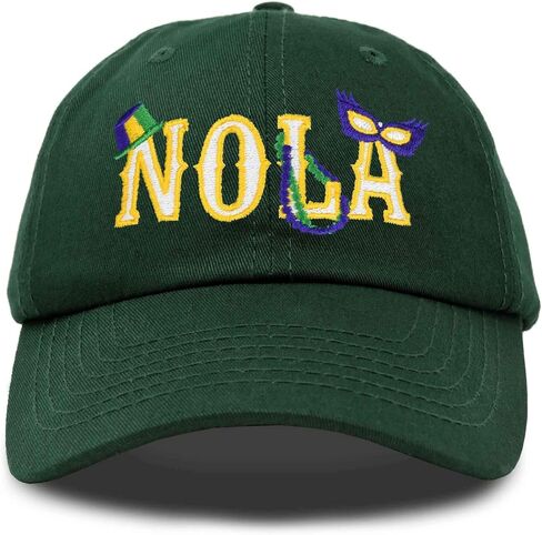New Orleans NOLA Hat Womens Embroidered Baseball Cap in Kuwait