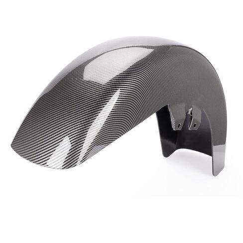 دراجة نارية Mudguard Front Fender Abs Plastic Fit for Harley Touring Electra Glide Road Glide Glide Glide Road King Tri Glide Glide 1989-2013 (Gloss Black) in Saudi Arabia