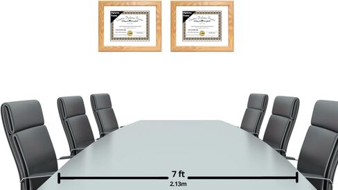 إطارات الصورة الإبداعية 11x14 إطار دبلوم البلوط مع زجاج حصيرة أسود وشماعات الجدار المثبتة | يحتفظ الإطار بوسائل الإعلام 16x20 بدون حصيرة in Kuwait