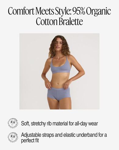 الأساس الأساسي مضلع مفتوح الظهر bralette in Kuwait