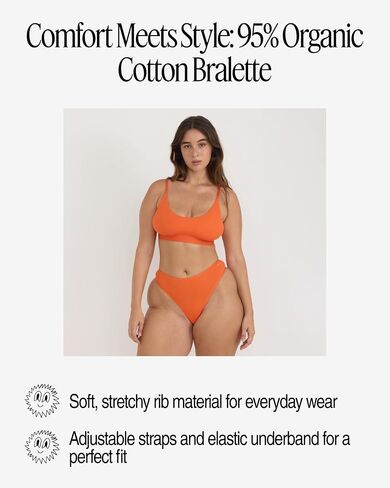 الأساس الأساسي مضلع مفتوح الظهر bralette in Kuwait