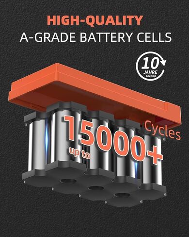 12V 10AH LIFEPO4 Lithium Battery ، 10A BMS ، بطارية ليثيوم خارجية لكاميرا مراقبة تعمل بالطاقة الشمسية ، مكتشف الأسماك ، مصابيح LED ، طاقة النسخ الاحتياطي ، UPS الصغيرة ، تطبيقات خارج الشبكة in Saudi Arabia