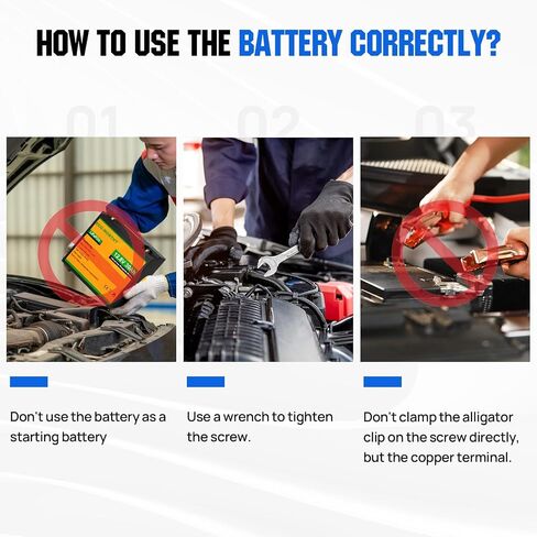 ECO-WORTHY 2 Pack 12V 30Ah LiFePO4 Lithium Battery for Mobility Scooter, Power Wheels, Wheel Chair, 3000+ Deep Cycle Rechargeable Battery in Saudi Arabia