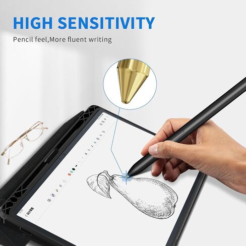 10 قطع نصائح/أطراف بديلة لجهاز Samsung Galaxy Tab S9/S9FE+/S9 Ultra، S8/S8+/S8 Ultra، S7/S7+/S7 FE، S6/S6 Lite، Note10/10 Plus/10 Lite، Note 20/S21/S22 /S23/S24 قلم S ألترا in Kuwait