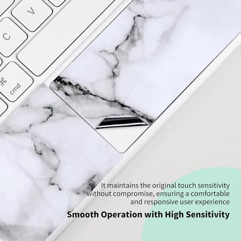 IMMOENUC Protective Skin Sticker for 2025 iPad Air M3 (A3268/A3269) 13-inch Magic Keyboard 3-Side ull Coverage Protective Vinyl Decals Self-Adhesive,Pre-Cut (Top/Bottom/Keyboard Panel)（Black） in Saudi Arabia