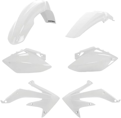 Acerbis Replica Plastic Kit White for Honda CRF450R 2005-2006 in Saudi Arabia