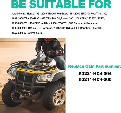 جلبة الجذعية الجذعية العلوية التوجيهية متوافقة مع HNDA Fourtrax 300 TRX90 RUBICON TRX300 RANCHER TRX450 FOREMAN TRX350 TRX500 TRX200 TRX400 استبدال # 53221-HC4-000 in Saudi Arabia