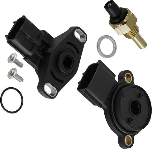 Caltric Shift Angle Sensor TPS and Oil Temperature Sensor Pack compatible with Honda Rancher 400 2004-2007 in Saudi Arabia