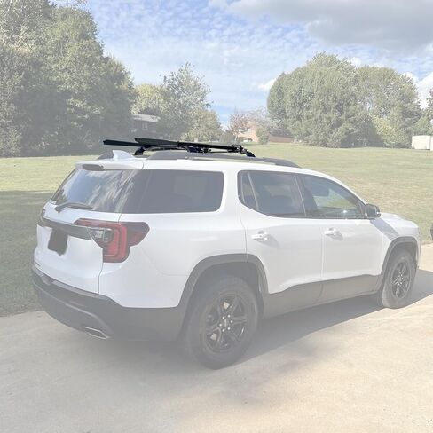 KUAFU 220 LBS Weight Capacity Roof Rack Cross Bars Compatible with 2017-2023 GMC Acadia Replacement for 84223336 Cross Rail Luggage Canoe Kayak Carrier Aluminum Powder Coated in Saudi Arabia
