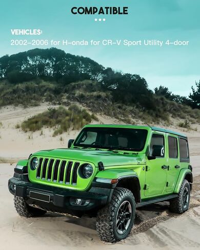 رف سقف مناسب للفترة 2002-2006 لـ H-Onda for CR-V Sport Utility 4-Door ، نماذج Rails الجانبية فقط in Saudi Arabia