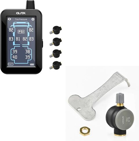 نظام مراقبة ضغط الإطارات GUTA مع شاشة الشاشة التي تعمل باللمس الملونة وتدفق من خلال مستشعر in Kuwait