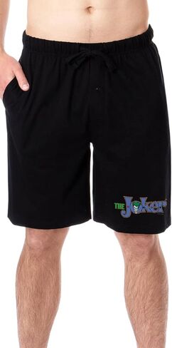 DC Comics Mens 'Batman Bat-Symbol Classic Logo Icon Sleep Pajama Shorts in Saudi Arabia