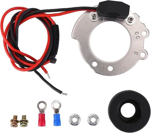 1244A chargetion challive kit fit for tractors 2n 8n 9n 4 cylinder series 500 to 800 side mount mount distributor 12V فقط ، slakerbe electronic chansition kit in Kuwait