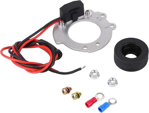 1244A chargetion challive kit fit for tractors 2n 8n 9n 4 cylinder series 500 to 800 side mount mount distributor 12V فقط ، slakerbe electronic chansition kit in Kuwait