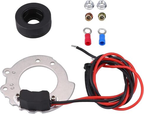 1244A chargetion challive kit fit for tractors 2n 8n 9n 4 cylinder series 500 to 800 side mount mount distributor 12V فقط ، slakerbe electronic chansition kit in Kuwait