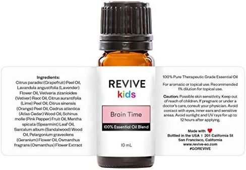 Safe & Calm Essential Oil Blend by Revive Essential Oils - 100% Pure Therapeutic Grade, for Diffuser, Humidifier, Massage, Aromatherapy, Skin & Hair Care in Saudi Arabia