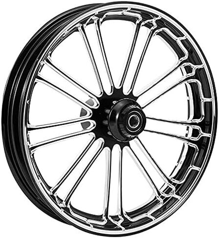 TCMT 23" Front Wheel Rim Dual Disc Flange Wheel Hub Front Fender Fit For Harley Touring Non-ABS/ABS Models Road King Electra Street Road Glide Ultra Limited 1997-2013 in Kuwait