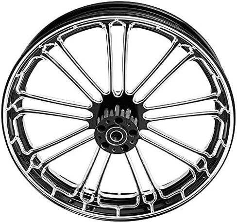 TCMT 23" Front Wheel Rim Dual Disc Flange Wheel Hub Front Fender Fit For Harley Touring Non-ABS/ABS Models Road King Electra Street Road Glide Ultra Limited 1997-2013 in Kuwait