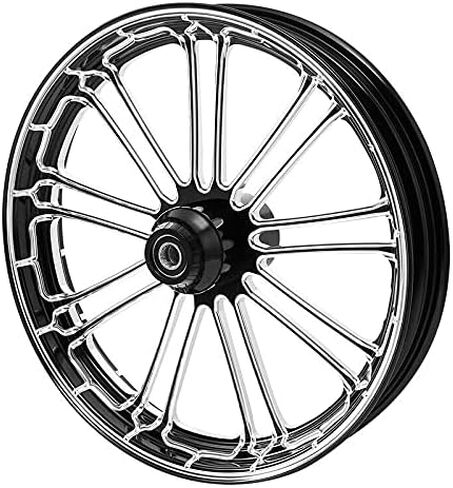 TCMT 23" Front Wheel Rim Dual Disc Flange Wheel Hub Front Fender Fit For Harley Touring Non-ABS/ABS Models Road King Electra Street Road Glide Ultra Limited 1997-2013 in Kuwait
