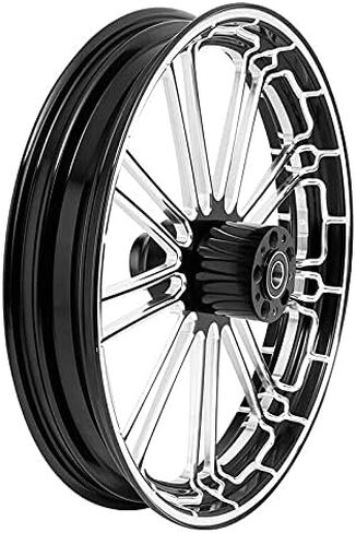 TCMT 23" Front Wheel Rim Dual Disc Flange Wheel Hub Front Fender Fit For Harley Touring Non-ABS/ABS Models Road King Electra Street Road Glide Ultra Limited 1997-2013 in Kuwait