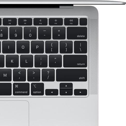 أواخر 2020 Apple MacBook Air مع شريحة Apple M1 (13.3 بوصة، 16 جيجابايت رام، 256 جيجابايت SSD) فضي (متجدد) in Saudi Arabia