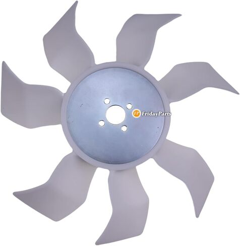 FridayParts Cooling Fan 1C010-74110 1C01074110 متوافق مع Kubota V3600 D1105 Engine KX080-3 Eving M6800 M8200 M8540 M8560 M9000 M9540 M95 M96 M960 TRAPTORCH in Saudi Arabia