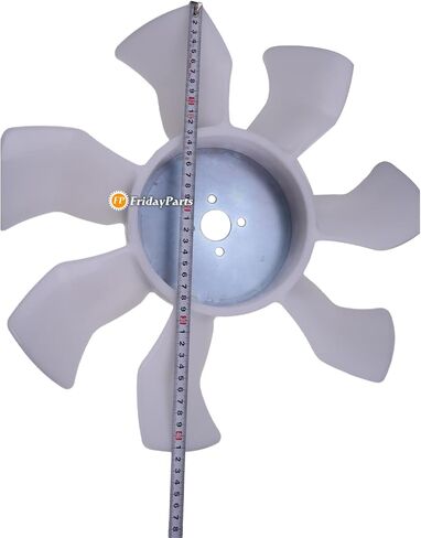 FridayParts Cooling Fan 1C010-74110 1C01074110 متوافق مع Kubota V3600 D1105 Engine KX080-3 Eving M6800 M8200 M8540 M8560 M9000 M9540 M95 M96 M960 TRAPTORCH in Saudi Arabia