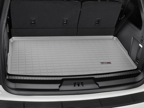 WeatherTech Cargo Trunk Liner for Expedition Max, Navigator L - Behind 3rd Row (401092) Black in Saudi Arabia