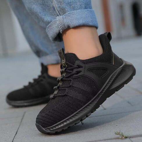 Little/Big Kid Wide Barefoot Shoes Boys/Girls Naturally Minimalist Sneakers Lightweight Breathable Walking Athletic Black in Kuwait