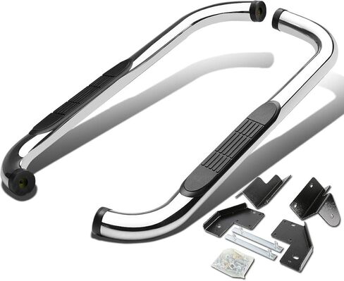 سلالة السيارات 3 "لوحات تشغيل لعام 1999-2016 Ford F-250 350 450 550 Super Duty CAB العادية ، قضبان NERF من الفولاذ المقاوم للصدأ ، خطوات جانبية غير قابلة للانزلاق. in Kuwait