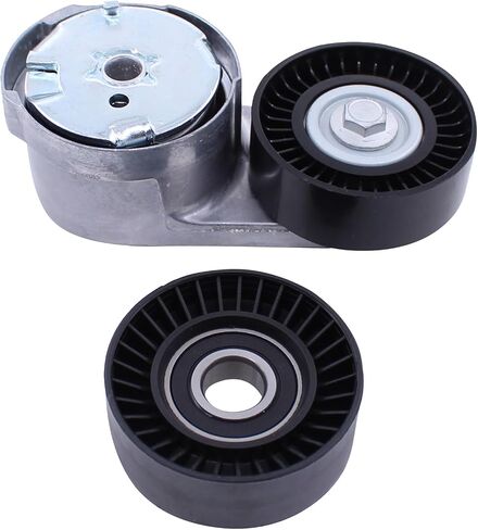 MOTOKU Drive Belt Tensioner and Serpentine Belt Idler Pulley kit for Dodge Avenger Challenger Charger Durango Grand Caravan Journey Ram 1500 CV ProMaster Chrysler 200 300 Town & Country Grand Cherokee in Saudi Arabia