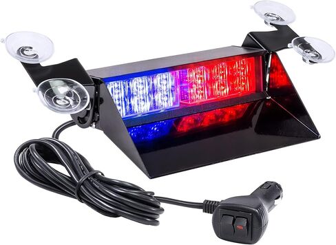 Solarblast SBWL26 12W Blue Red LED LID STROBE LIGH in Kuwait