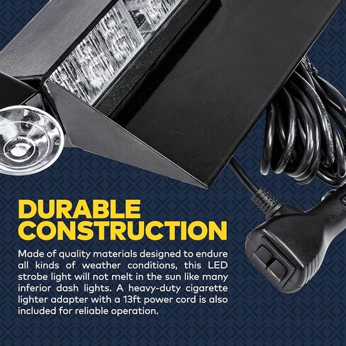 Solarblast SBWL26 12W Blue Red LED LID STROBE LIGH in Kuwait