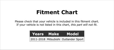 Front To Frame Suspension Stabilizer Bar Bushing Kit Compatible With Mitsubishi Outlander Sport 2011 2012 2013 2014 2015 2016 2017 2018 PC-820172 in Saudi Arabia