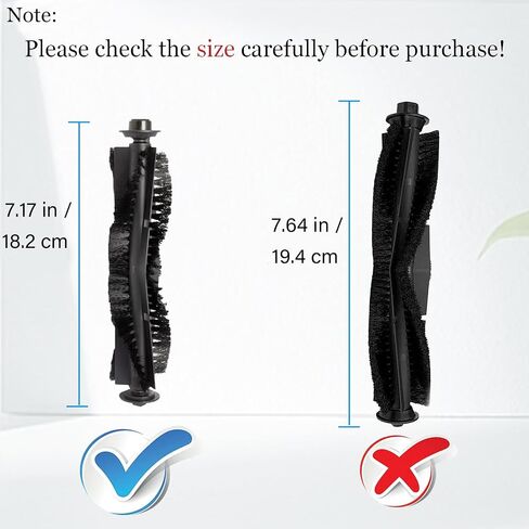 Side Brush for iHome Nova S1 Pro, iHRVS1PRO-3BLK, iHRVS1-3BLKS, iHRV9-BLKS Robotic Vacuum Cleaner Replacement Parts - 6 Pack in Kuwait