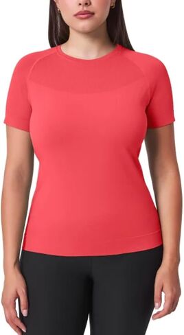 Mondetta Women's Short Sleeve Fitted Active Seamless T-Shirt in Saudi Arabia