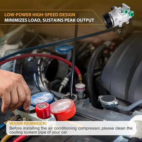 97701A5800 مكيف الهواء AC ضاغط مع القابض متوافق مع Hyundai Elantra ، Elantra Coupe GT & KIA Forte5 Forte Koup Soul EV in Kuwait