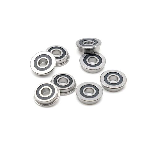 F695 2rs Flanged Bearing 5x13x4 mm, Black Sealed Precision A9 3D Printer F695rs Bearings for VORON Belted RC, Pack of 10 Pcs in Kuwait
