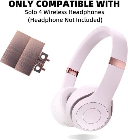 Adhiper Solo4 Hinge Replacement Metal Repair Parts Compatible with Beats Solo 4 Headphone,Durable Repair Kit Replacement Headband Metal Folding Hinge Clip Cover Pin Repair Parts Set（Matte Black） in Saudi Arabia