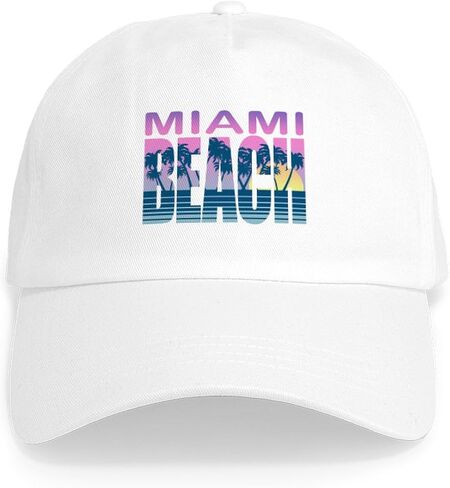 CafePress Miami Cap Adjustable Baseball Cap in Saudi Arabia