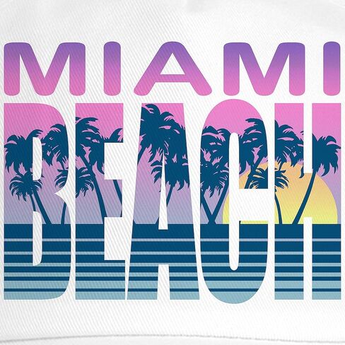 CafePress Miami Cap Adjustable Baseball Cap in Saudi Arabia