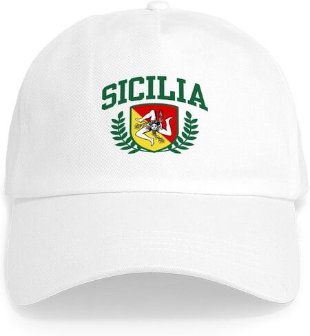 Cafepress Sicelia Cap قبعة بيسبول قابلة للتعديل فريدة من نوعها in Saudi Arabia
